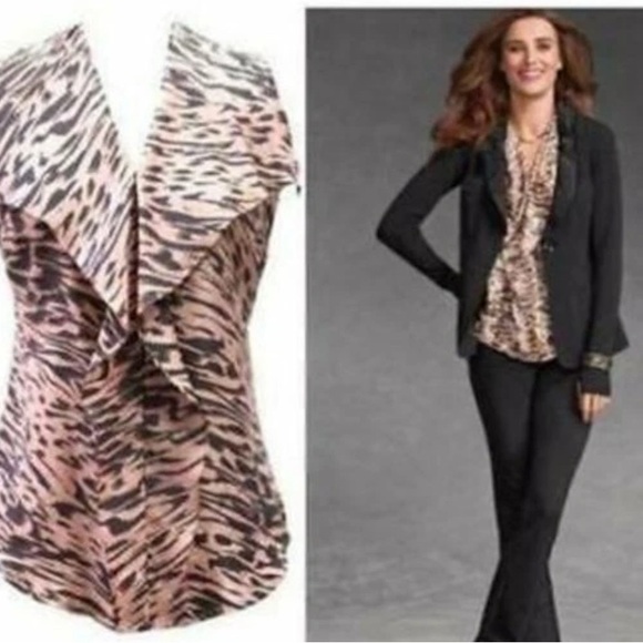 CAbi Tops - CAbi Sleeveless Silk Blouse